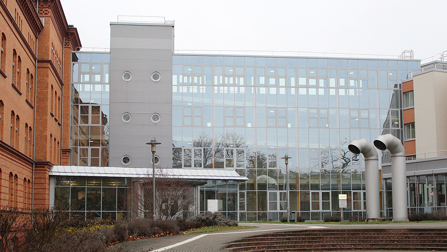 Gebäude der Agentur für Arbeit Sachsen-Anhalt Süd