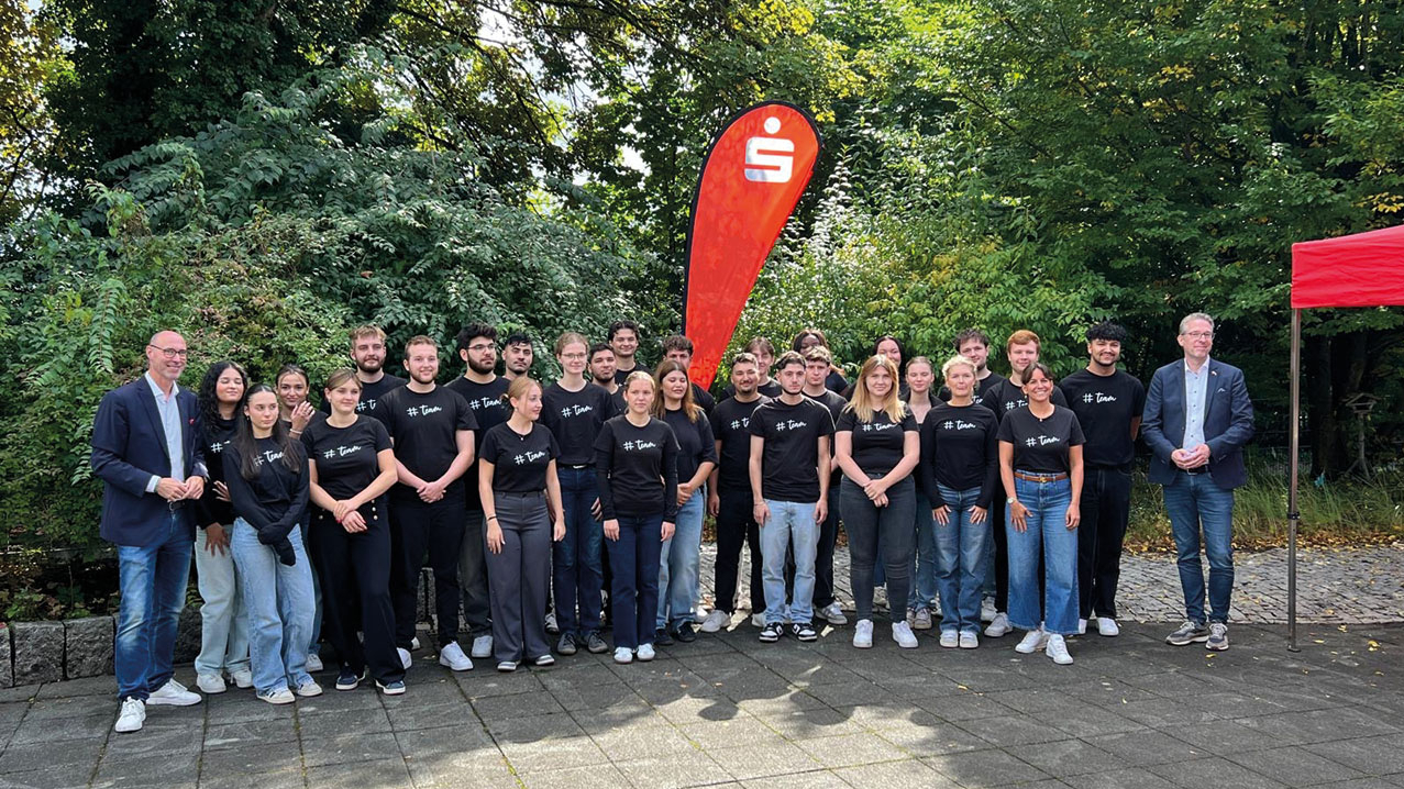 Gruppenbild im Freien