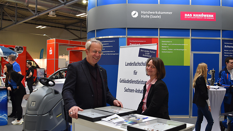 Messestand Handwerkskammer Halle (Saale)