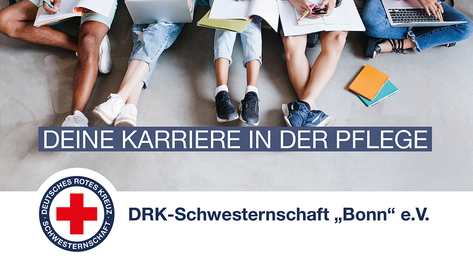 Kampagnenbild DEINE KARRIERE IN DER PFLEGE DRK-Schwesternschaft "Bonn" e. V.