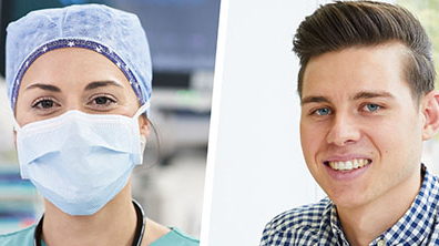 Auszubildende am Universitätsklinikum Ulm – Akademie für Gesundheitsberufe 