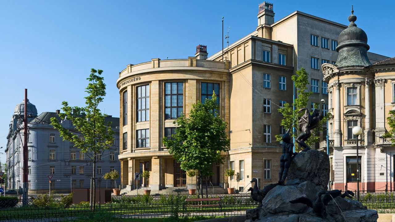 Building of the Comenius University Bratislava