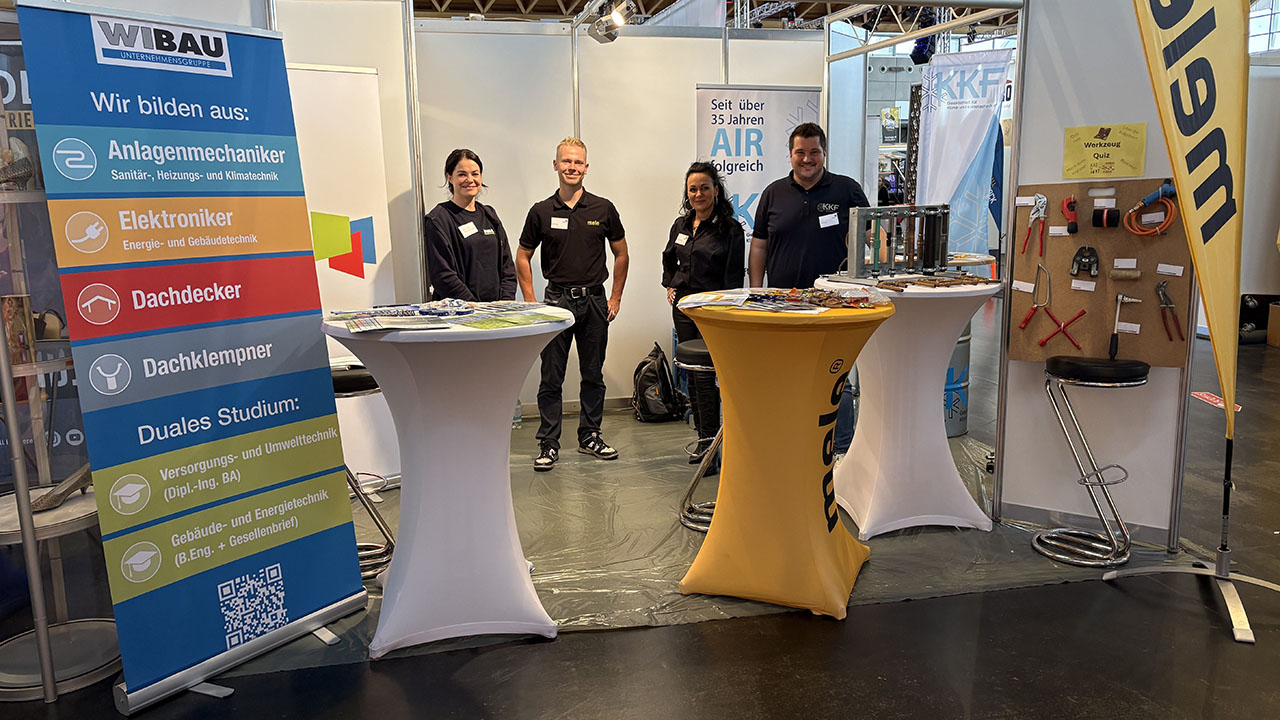 Das Team des ITGA Nord e. V. am Messesrand