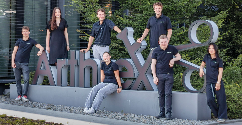 Mitarbeitende der Arthrex GmbH