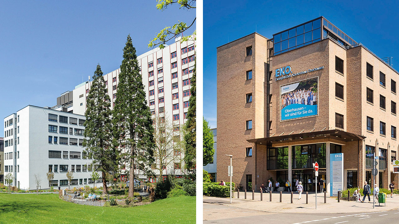 Außenansicht Krankenhäuser

