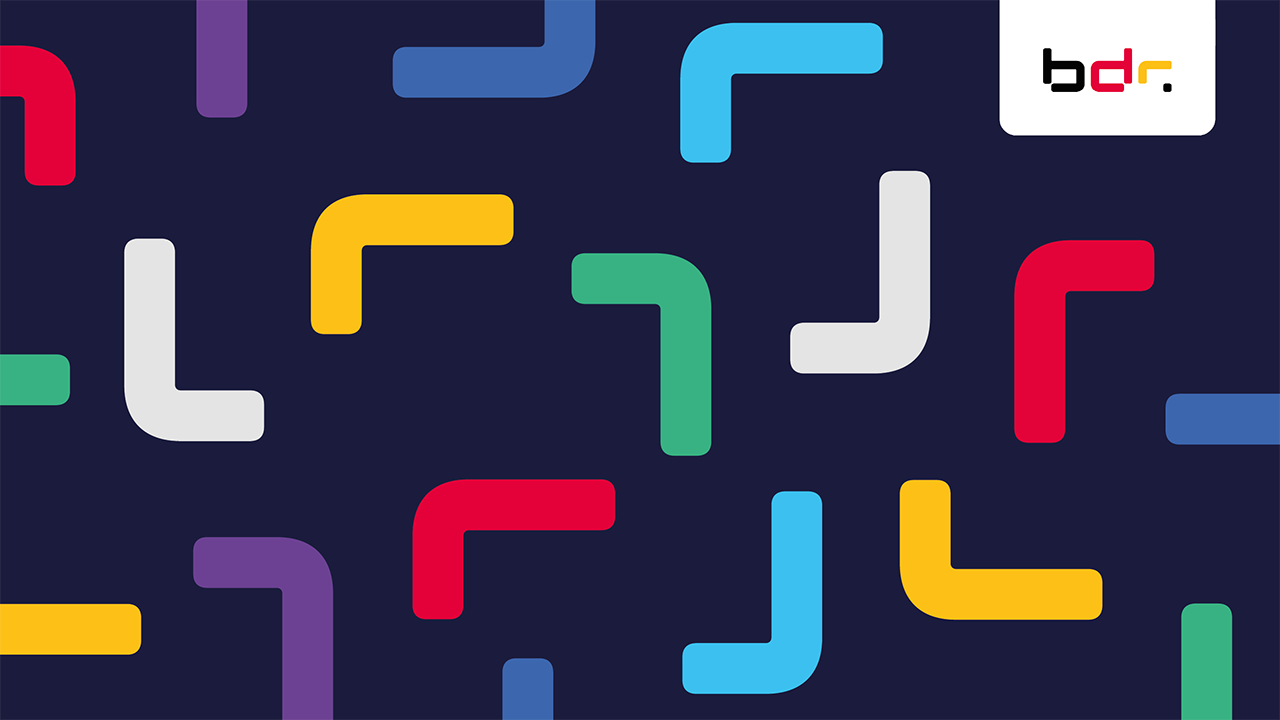 Kampagnenbild mit Elementen aus dem Logo