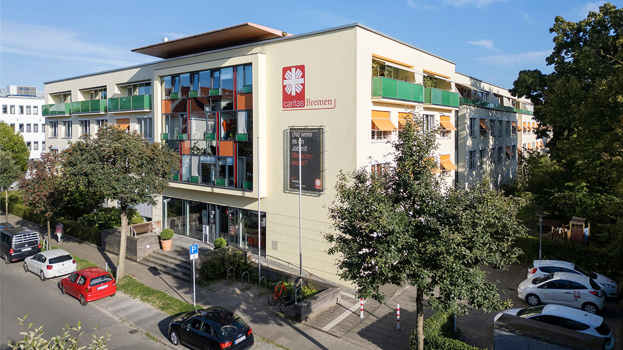 Gebäude der Caritas Bremen