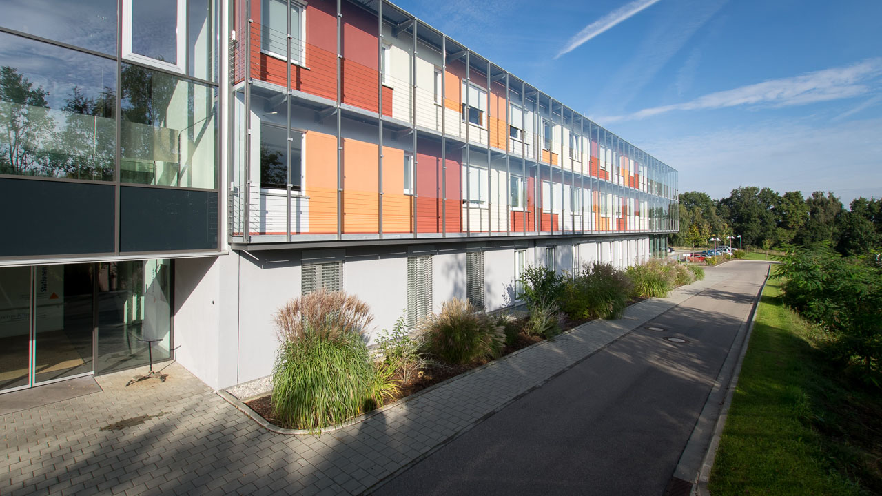 Gebäude der Klinik Pfaffenhofen