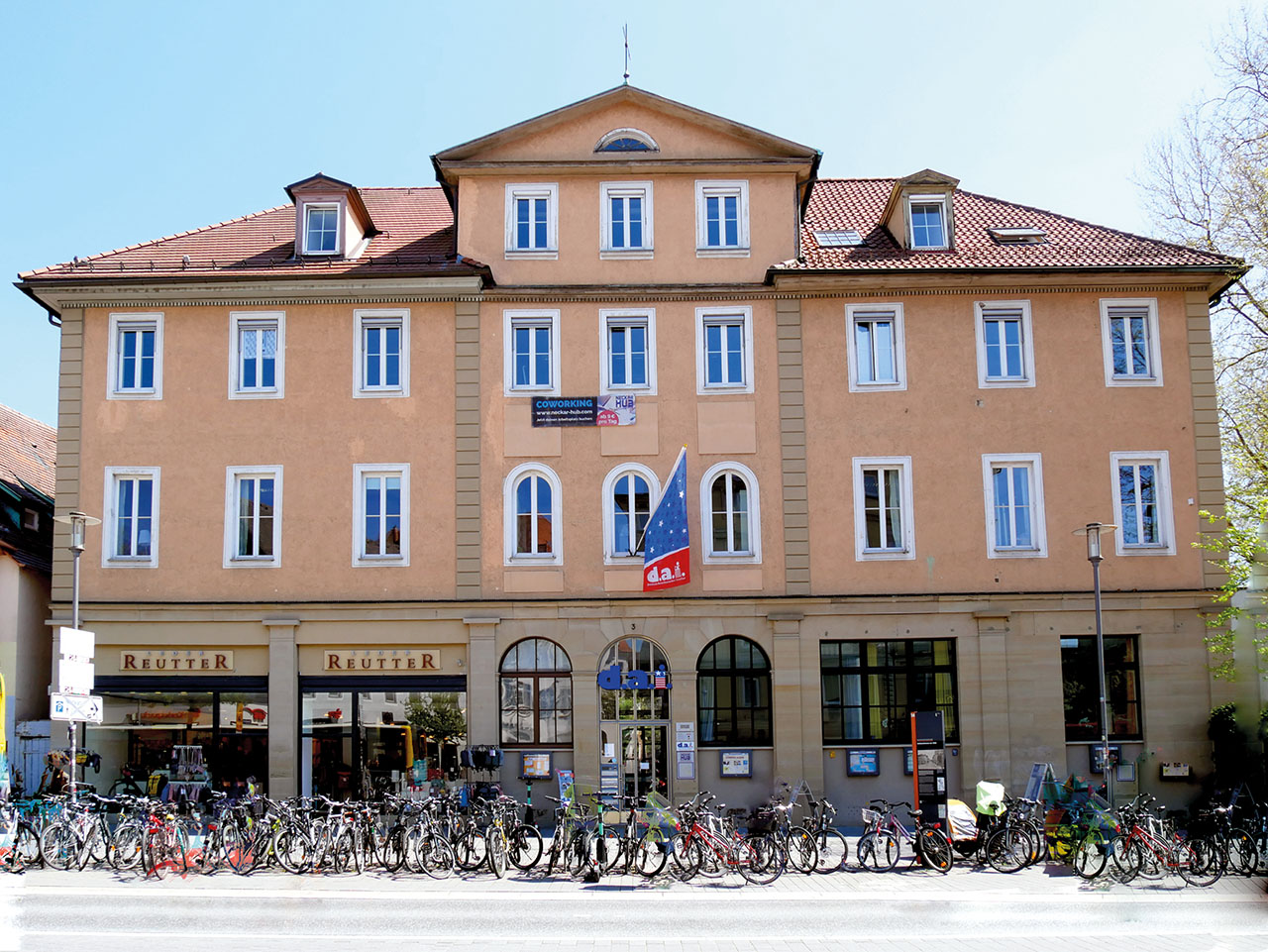 Gebäude des Deutsch-Amerikanischen Instituts Tübingen (d.a.i.) 