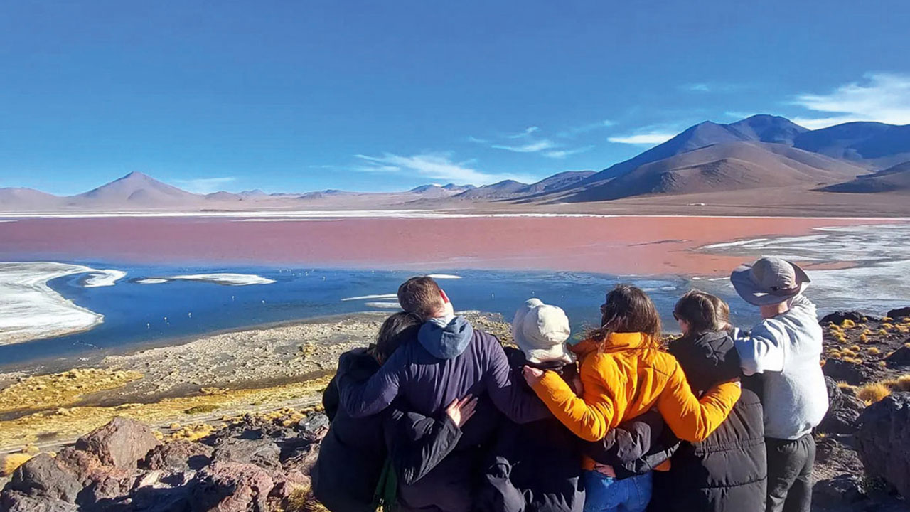 Jugendliche im Freiwilligendienst kulturweit