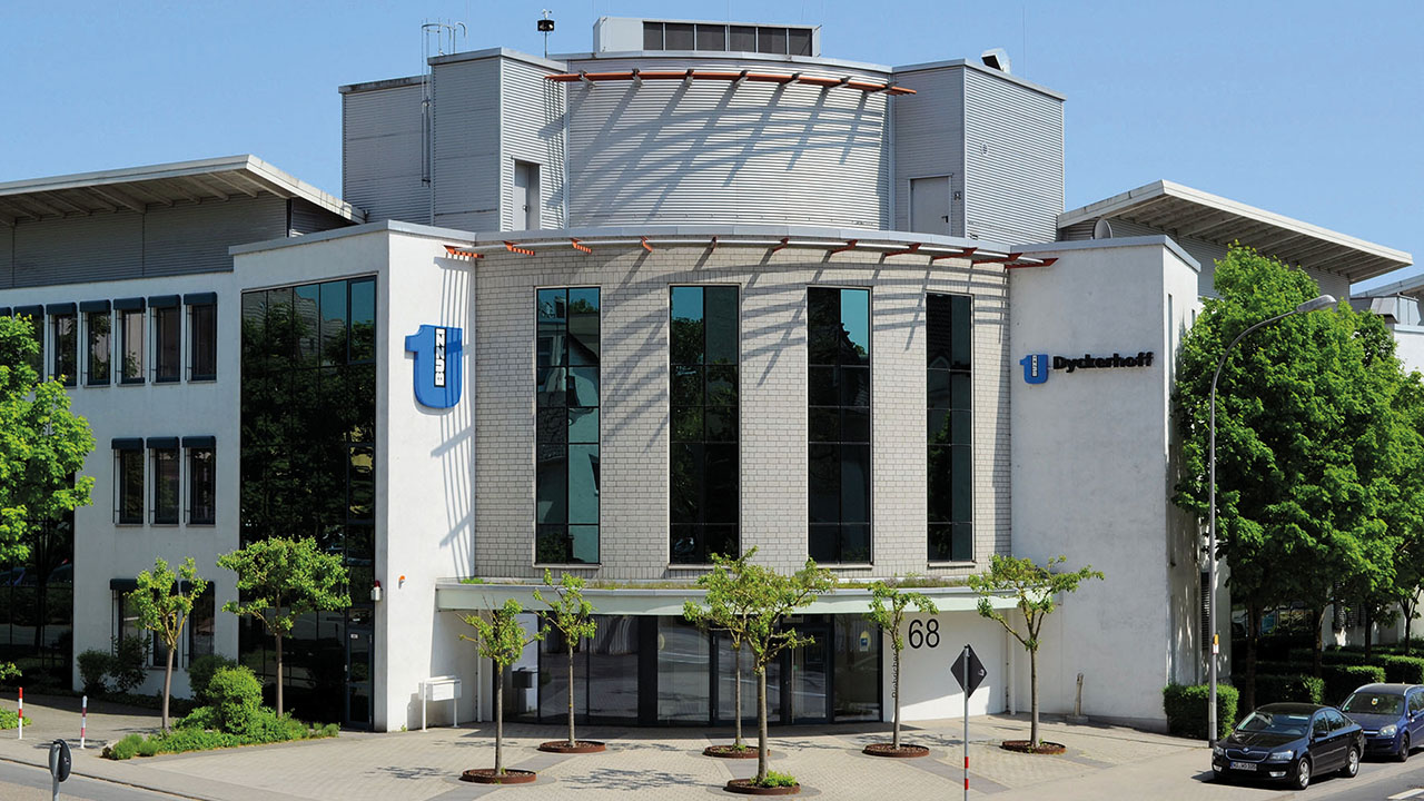 Das Gebäude der Dyckerhoff GmbH