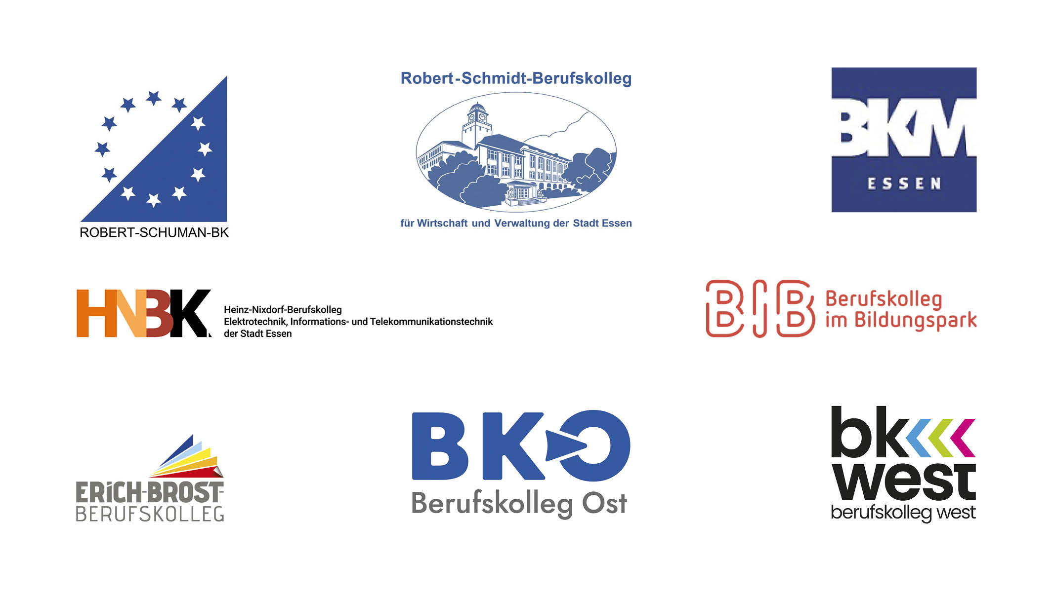 Logocollage Essener Berufskollegs