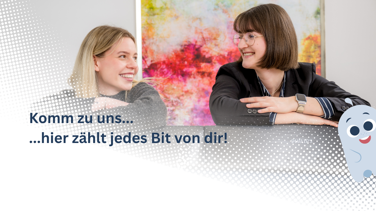 Azubi-Kampagne "Komm zu uns … hier zählt jedes Bit von dir!"