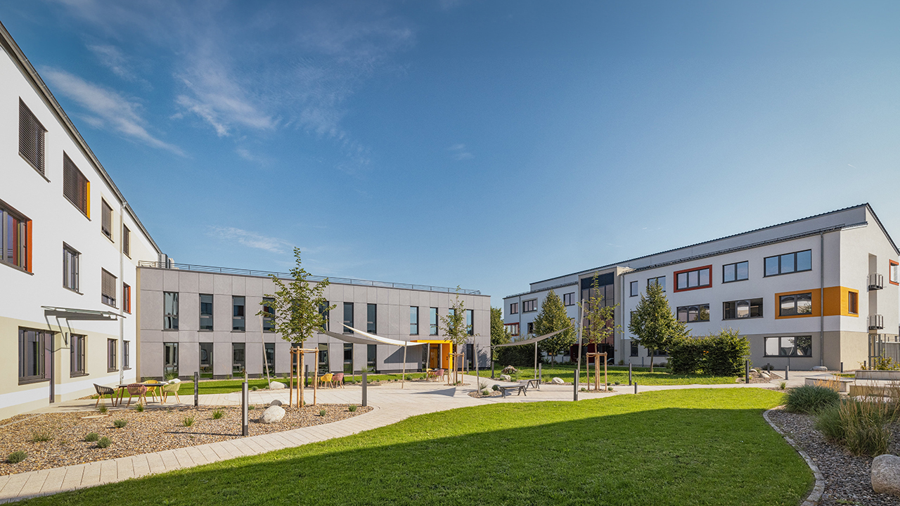 Außenansicht des Firmengebäudes