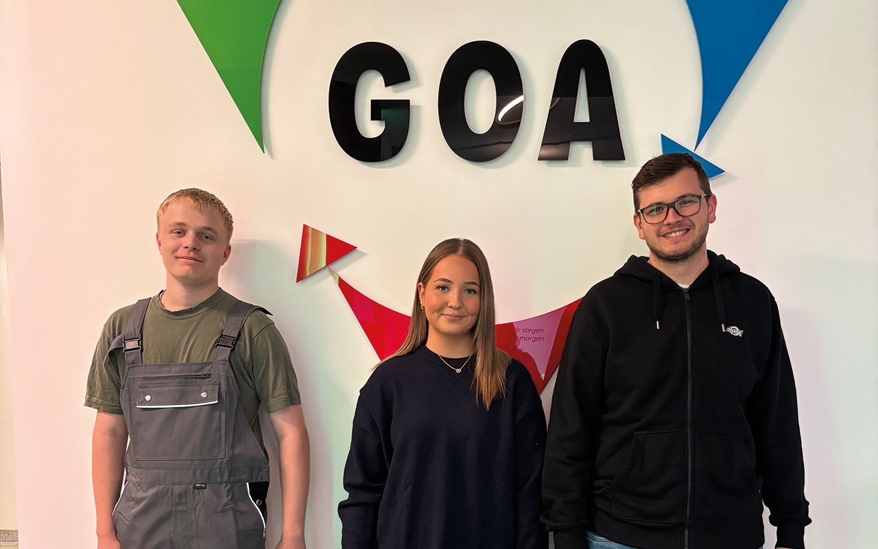 Auszubildende der GOA – Gesellschaft im Ostalbkreis für Abfallbewirtschaftung