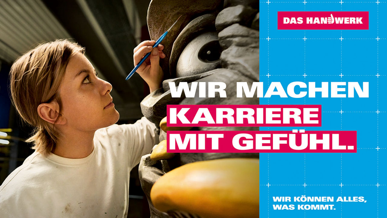 Ausbildungskampagne der Handwerkskammer