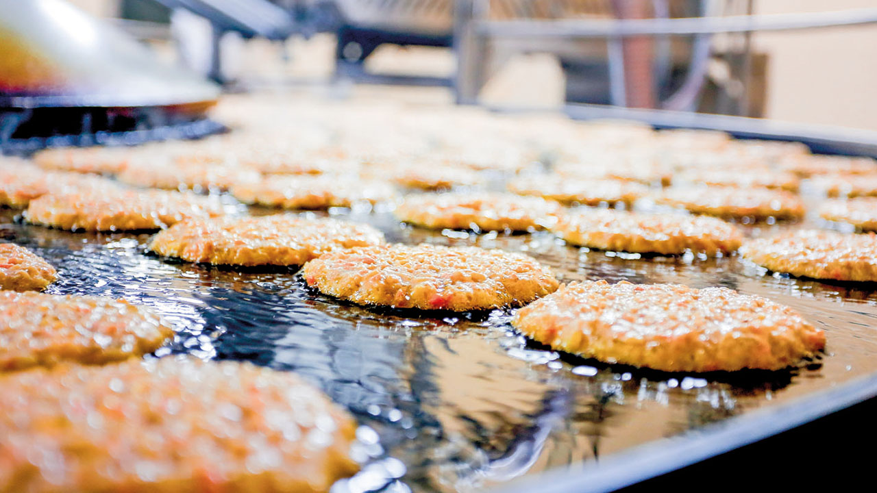 Puffer in der Zubereitung
