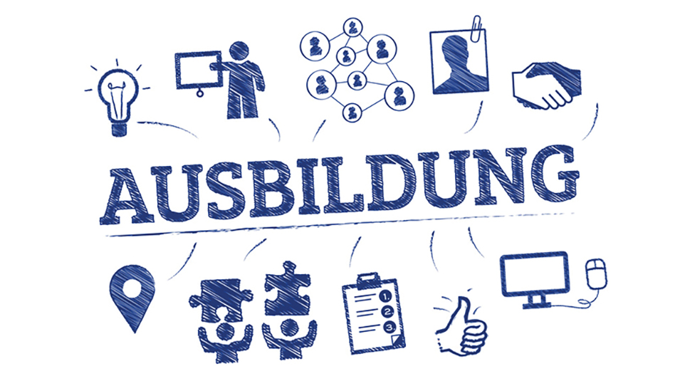 Bildcomposition aus veschiedenene Icons betreffend Ausbildung