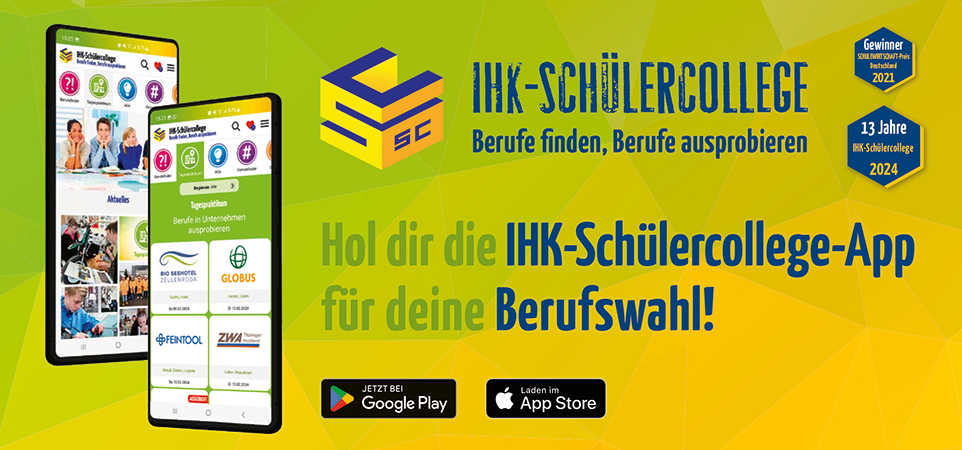 Werbebanner IHK Schülercollage