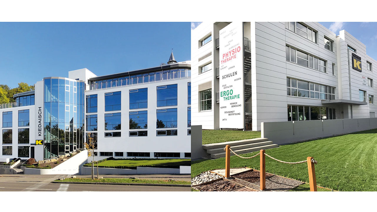 Schulgebäude der Kiedaisch Schulen.