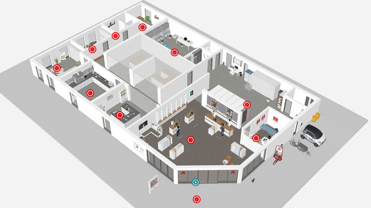 Modellbild der virtuellen Apotheke