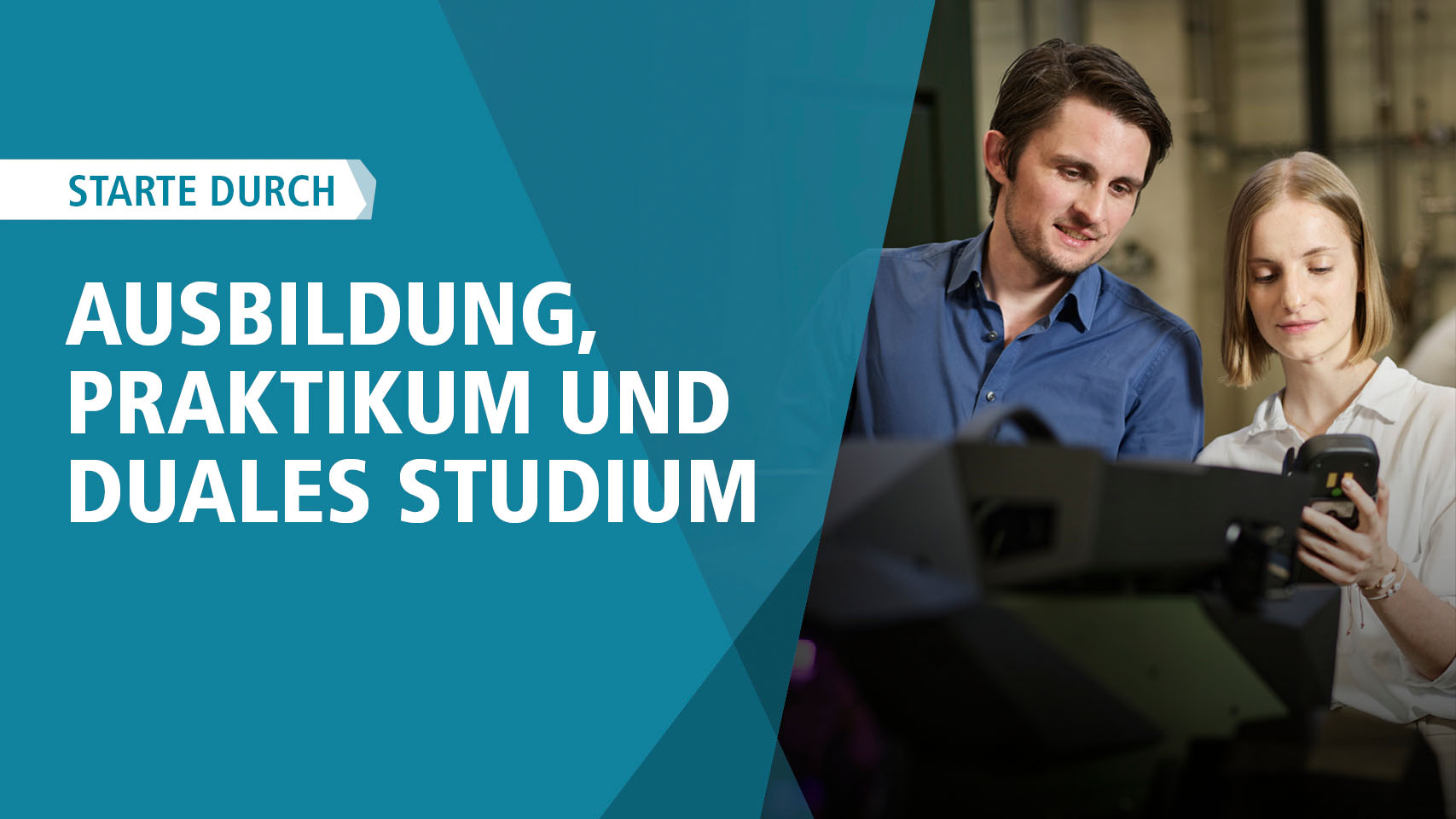 Azubis bei der Arbeit