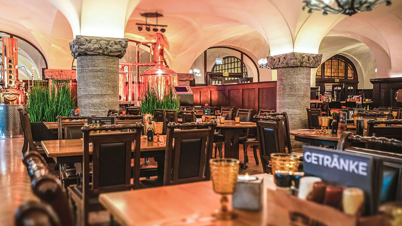 Ansicht Brauhaus von innen