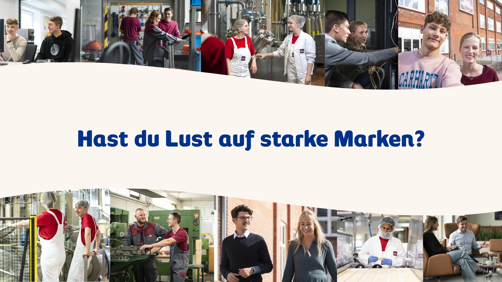 Werbekampagne "Hast du Lust auf starke Marken?"
