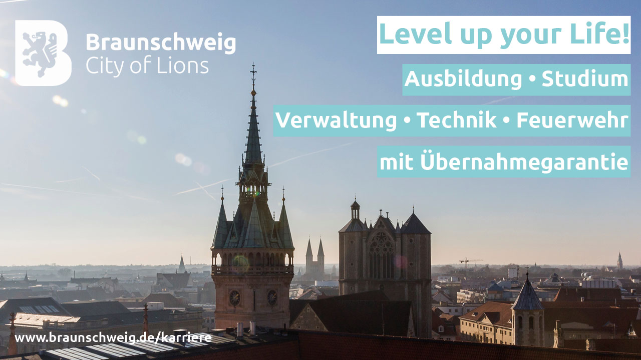 Über den Dächern von Braunschweig