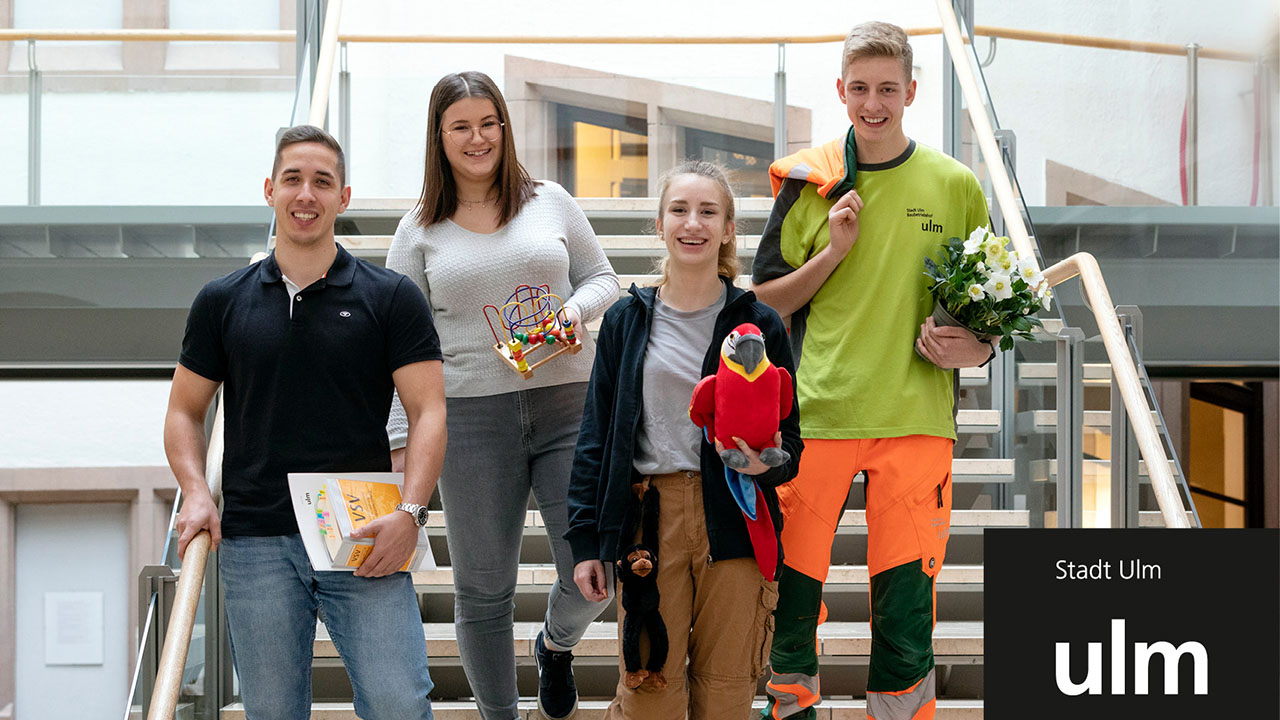 Azubis der Stadt Ulm