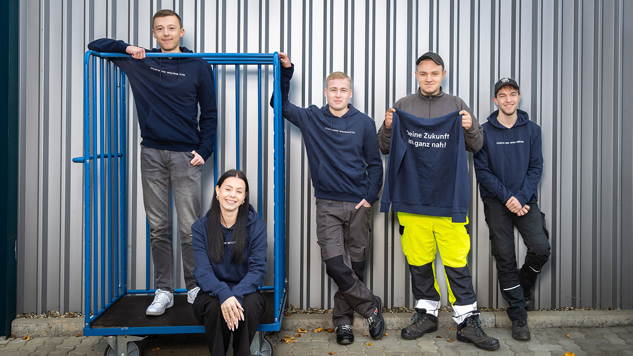 Azubis der Stadtwerke