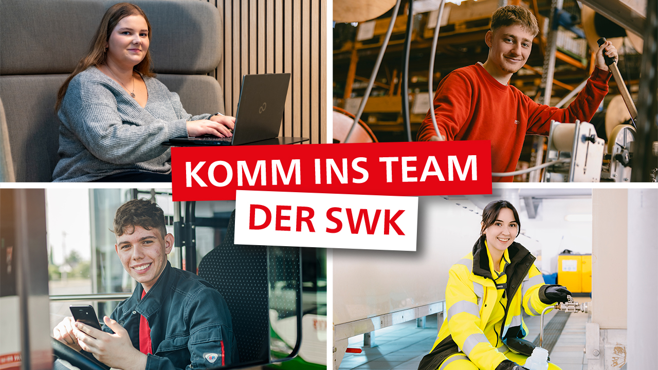 Fotocollage von mehreren Personen bei der Arbeit