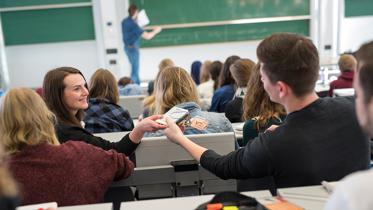 Studenten im Hörsaal