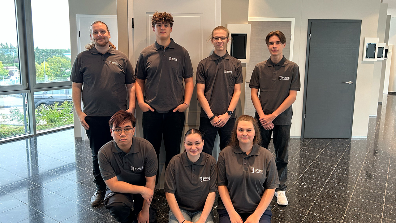 Gruppenbild der Auszubildenden