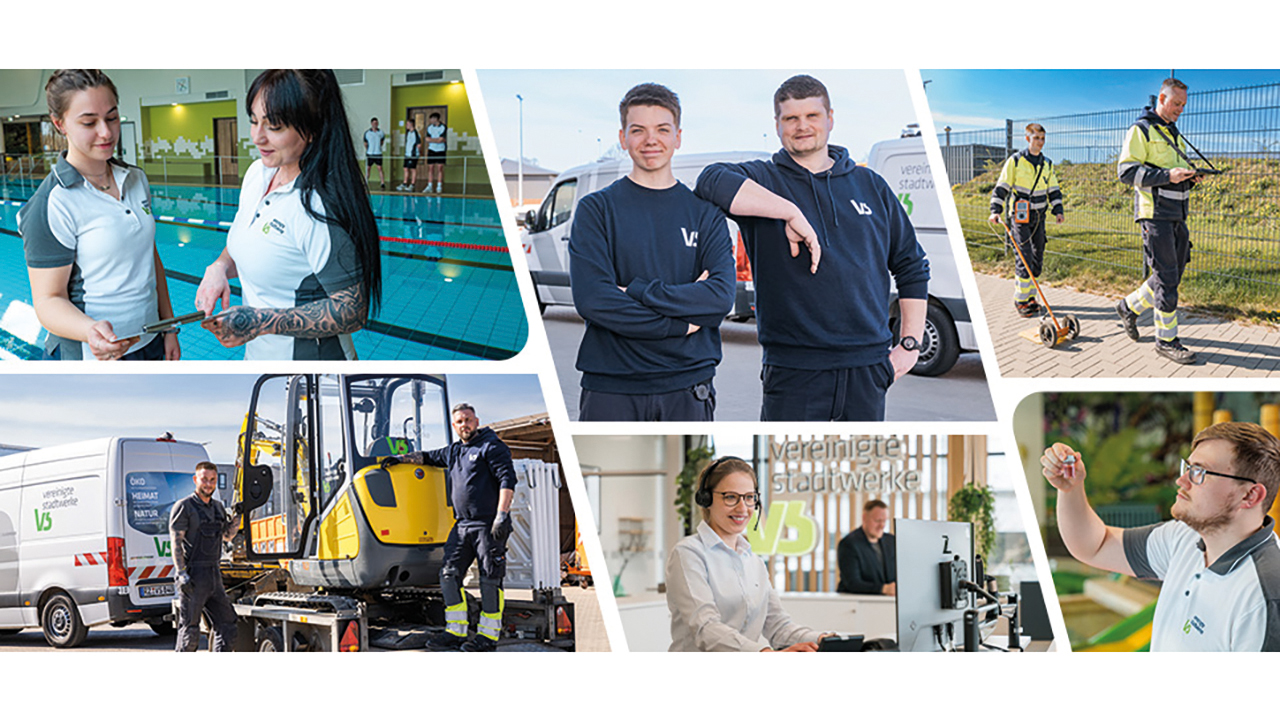 Bildercollage von verschiedenen Unternehmenszweigen