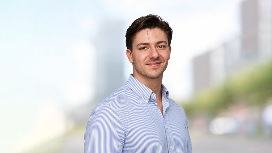 Luis Bolbrügge, Studienberater der Brand University Hamburg