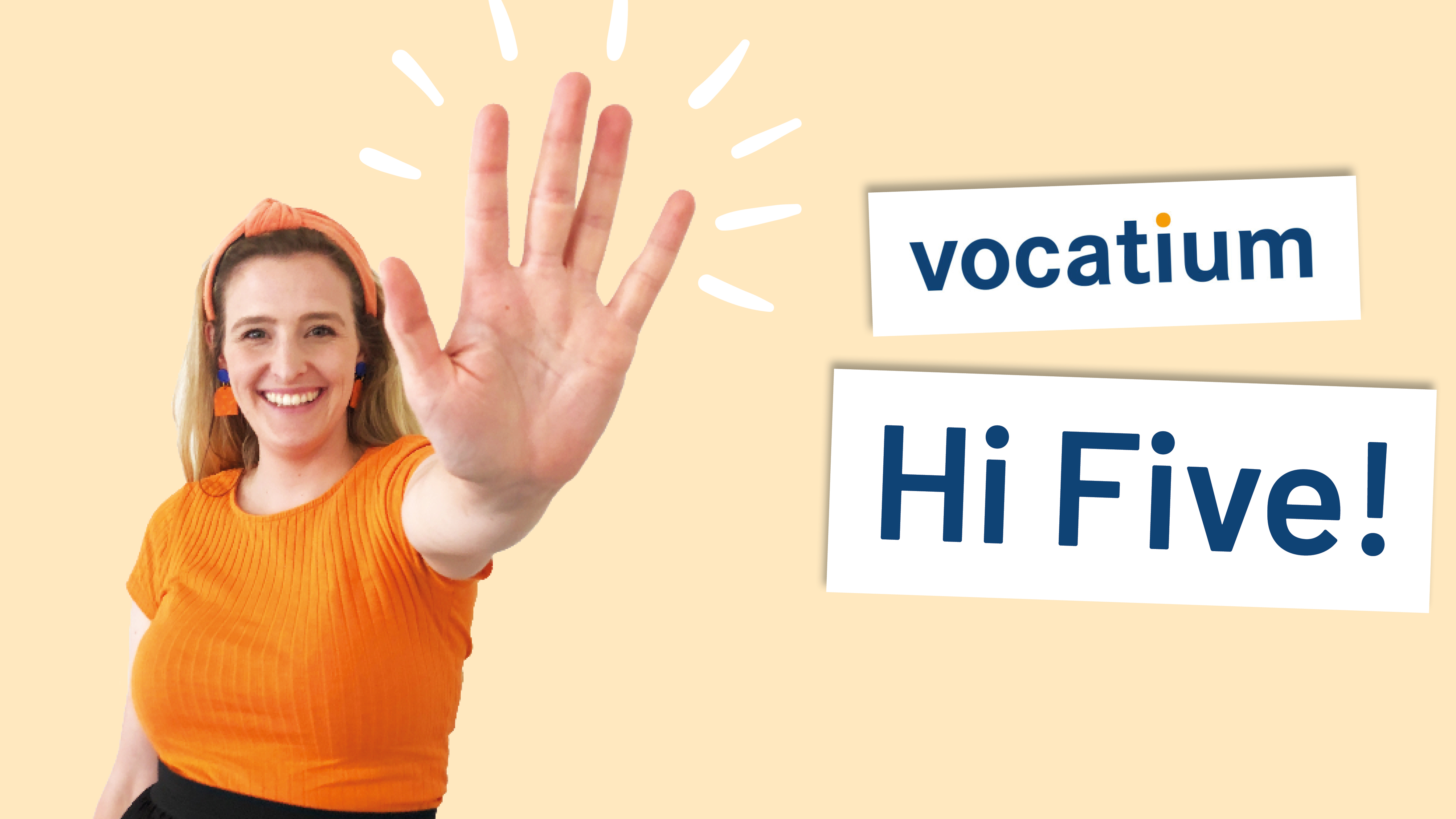 Themenbild vocatium Hi Five mit Nona Brodersen.