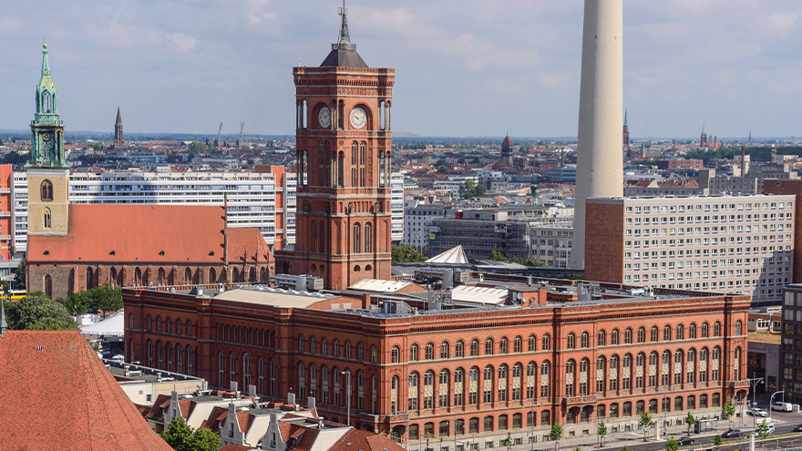 Rotes Rathaus, Berlin. © ArildV (Wikimedia Commons), CC BY-SA 4.0