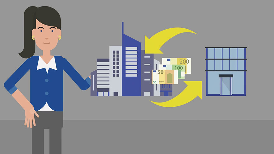 Animation im Erklärfilm über die Arbeit von Wirtschaftsprüfer/innen /Wirtschaftsprüferkammer Berlin