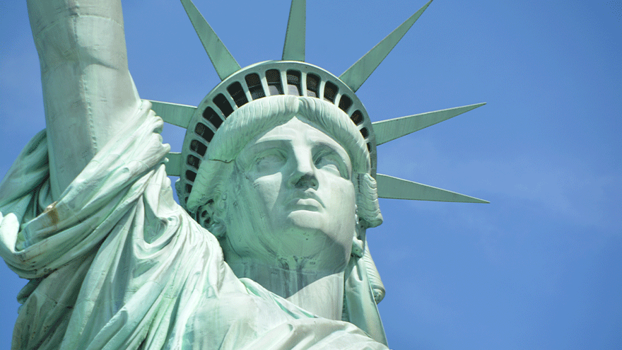 Die Freiheitsstatue in New York. Bild von annegaellecahuzac auf Pixabay