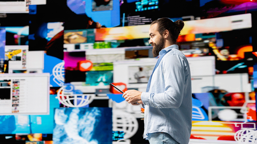 Die Welt der Medien (Symbolbild). Bild von DC Studios auf Freepik.